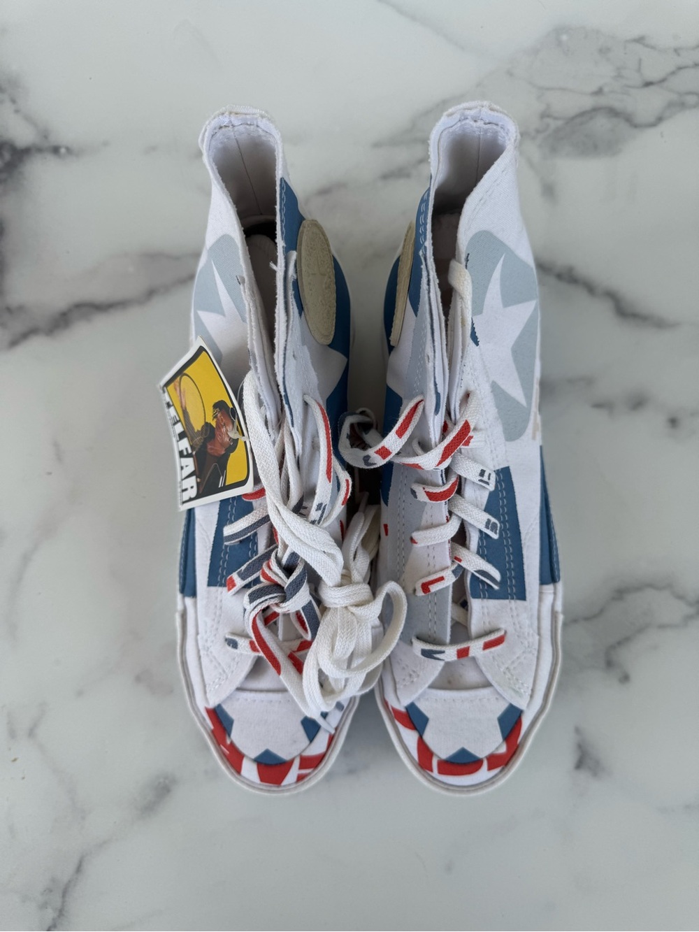 Converse x Telfar Chuck 70 High - ‘Archival Star Print’ - Picture 2 of 4